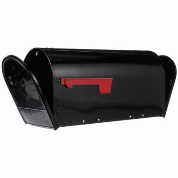 Solar Group BLK Galv DBL DR Mailbox OM160B01